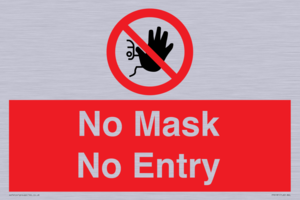 No Mask No Entry